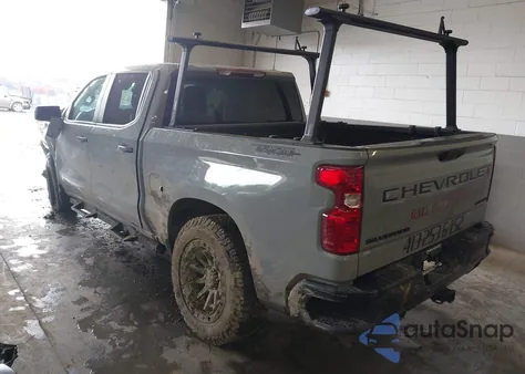 2024 Chevrolet Silverado 1500 4Wd Short Bed Custom Trail Boss from USA, damaged, VIN 3GCUDCEDXRG355740